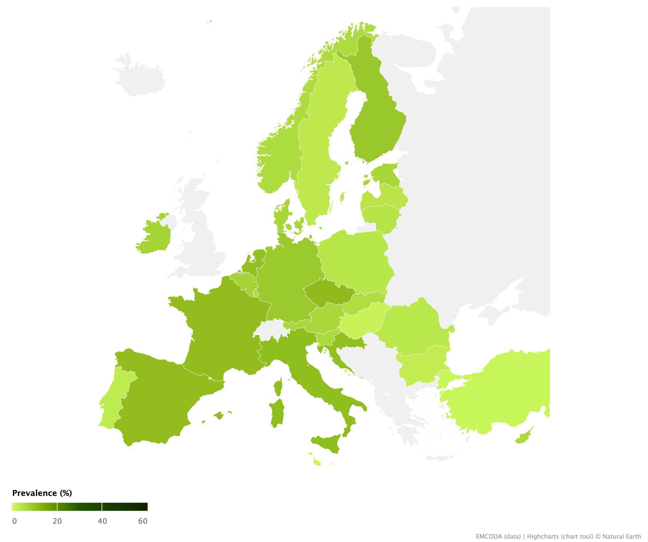 using cannabis in Europe